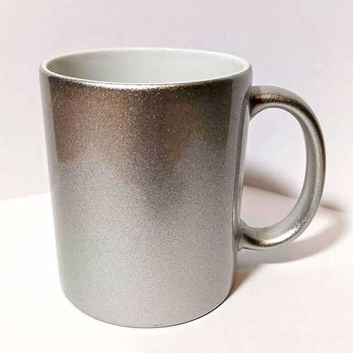 Кpужка серебро блёстки